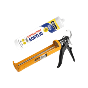 Tolsen Caulking Gun and Alcolin Contractors Acrylic set